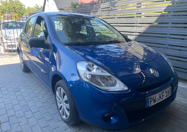 Renault Clio cena 12500 przebieg: 68750, rok produkcji 2009 z Maszewo małe 121